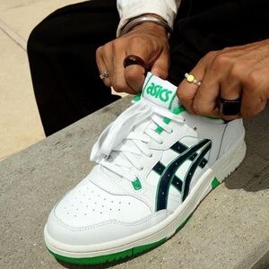 ASICS EX89 Men's White/French Blue - Size 7.5